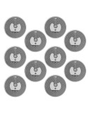 10X RFID STICKER-STYLE TAGS