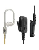 OREILLETTE 2-WIRE XL CLEAR TUBE EARPIECE