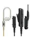 OREILLETTE 3-WIRE XL CLEAR TUBE EARPIECE